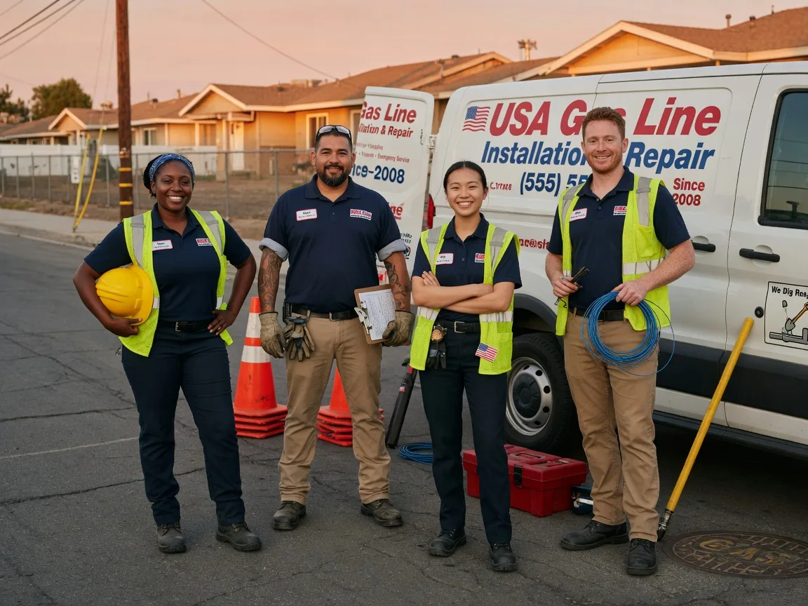 Gas Line Installation company in Orick, CA